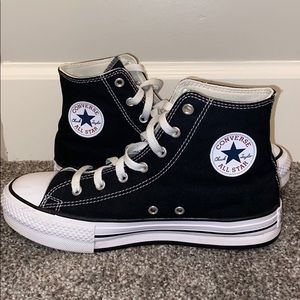 Black Hightop Converse